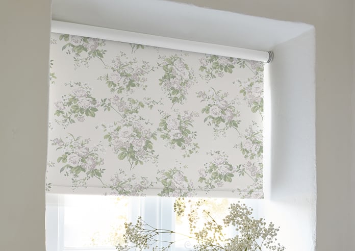 Shabby Chic by Rachel Ashwell Rose Chintz (Blackout), Natural - Twist&Fit Roller Blind - Image 5